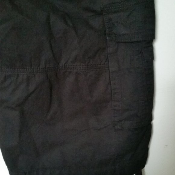 Request Jeans Premium Men's Cargo Black Shorts 40 - Picture 5 of 8